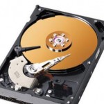 Inside of a hard disk